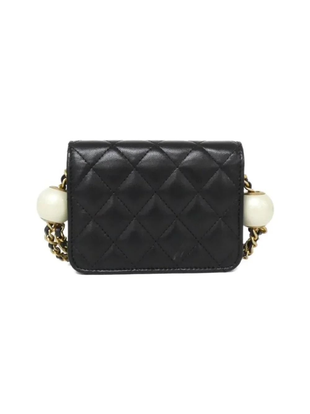 Chanel Chain Clutch Black